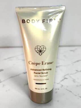 Body Firm Crepe Erase Advanced Refining Facial Scrub Fragrance Free 6 fl.oz.